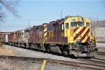 Eastbound Turn eases up the yard lead